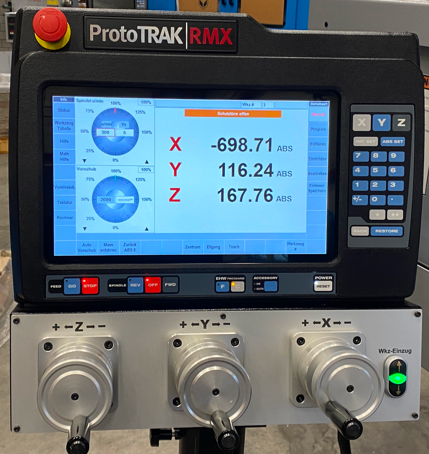 RETROMILL RMX 1500 Swiss Edition Bohr und Fräsmaschine (XYZ RMX