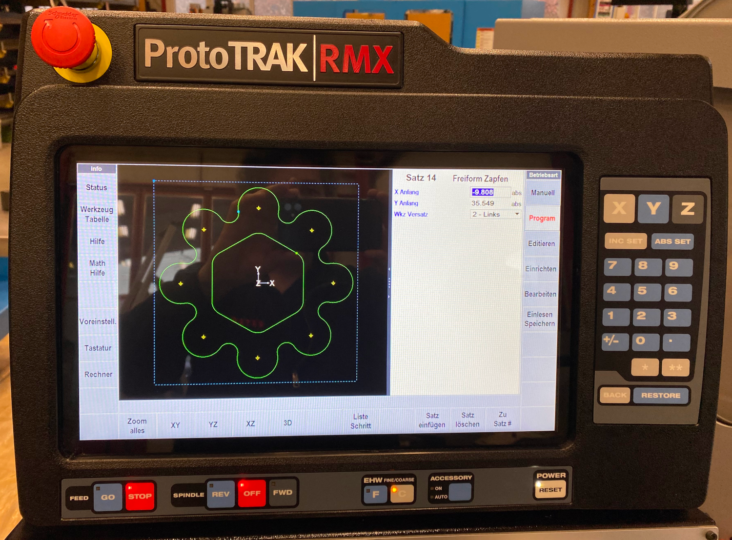 RETROMILL RMX 1500 Swiss Edition Bohr und Fräsmaschine (XYZ RMX